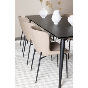 deLOHN Ellis, Modesto Téglalap alakú étkezőgarnitúra