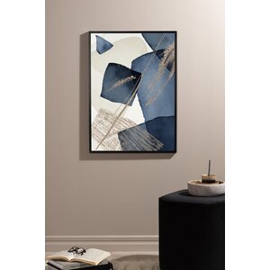 deLOHN Blue Swirl Faldekoráció