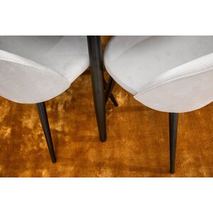 deLOHN Velvet, Plaza Kör alakú étkezőgarnitúra