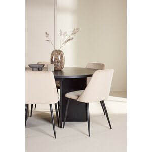 deLOHN Strada, Night Ovális étkezőgarnitúra