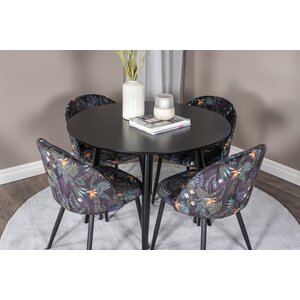 deLOHN Velvet, Plaza Kör alakú étkezőgarnitúra