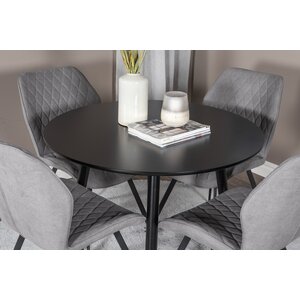 deLOHN Gemma, Plaza Kör alakú étkezőgarnitúra