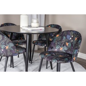 deLOHN Velvet, Plaza Kör alakú étkezőgarnitúra