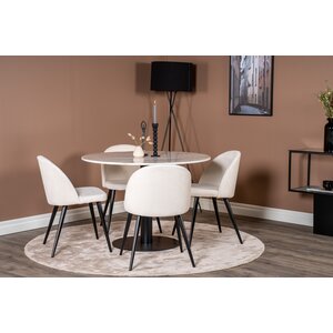 deLOHN Estelle, Velvet Kör alakú étkezőgarnitúra