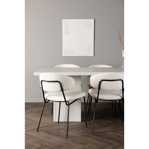 deLOHN Chico Téglalap alakú étkezőgarnitúra