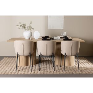 deLOHN Olivia, Modesto Téglalap alakú étkezőgarnitúra