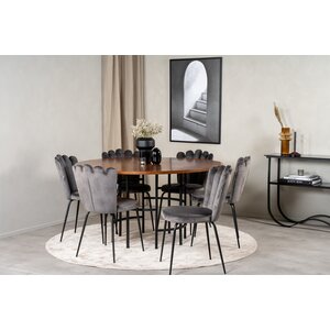 deLOHN Copenhagen, Limhamn Kör alakú étkezőgarnitúra