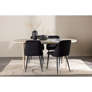 deLOHN Andy, Night Ovális étkezőgarnitúra