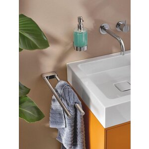 AREZZO design NORO 2 ágú törölközőtartó, króm