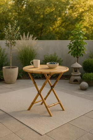 deLOHN Cane Kávéházi asztal