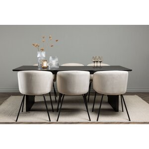 deLOHN Vail, Berit Téglalap alakú étkezőgarnitúra