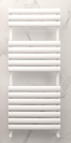 AREZZO design MOON WHITE törölközőszárítós radiátor AR-M12050W