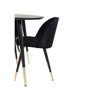 deLOHN Dipp, Velvet Kör alakú étkezőgarnitúra