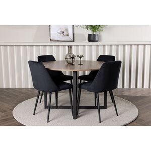 deLOHN Night Kör alakú étkezőgarnitúra