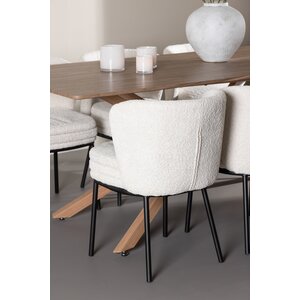 deLOHN Piazza, Agnes Téglalap alakú étkezőgarnitúra