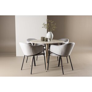 deLOHN Plaza, Evelina Kör alakú étkezőgarnitúra