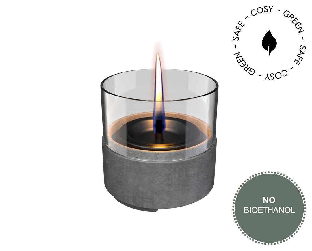 Café 14 Concrete asztali mécses