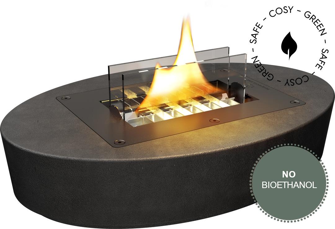 Carnation Black asztali mécses Carnation Black asztali mécses